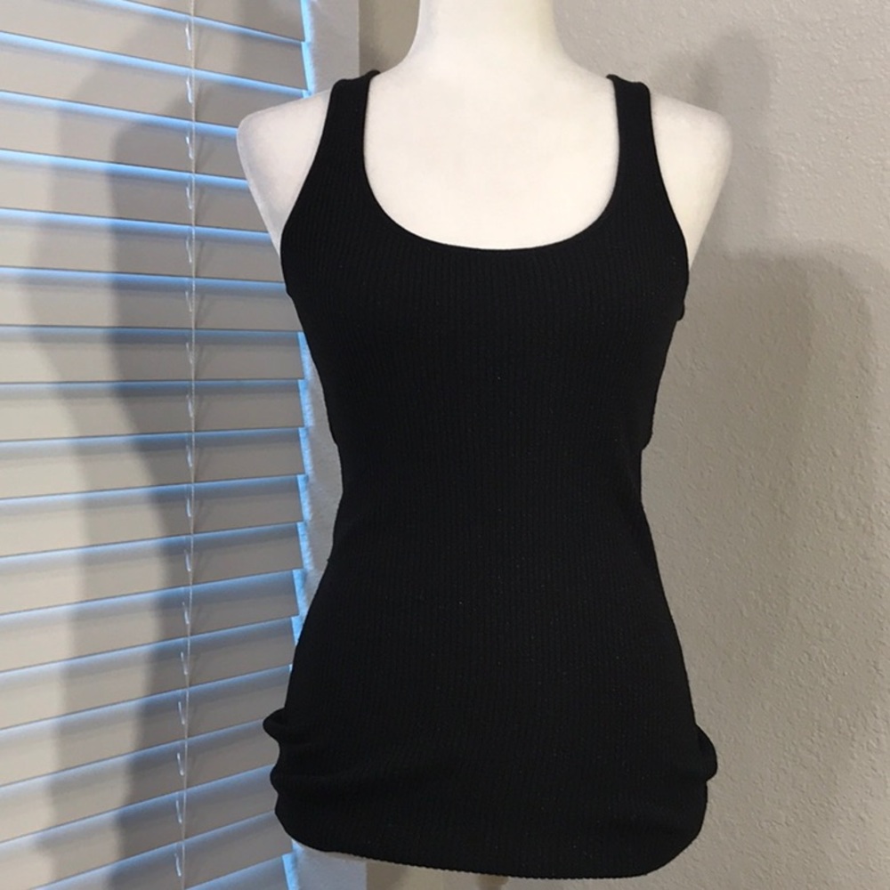 Bebe Black Tank Top